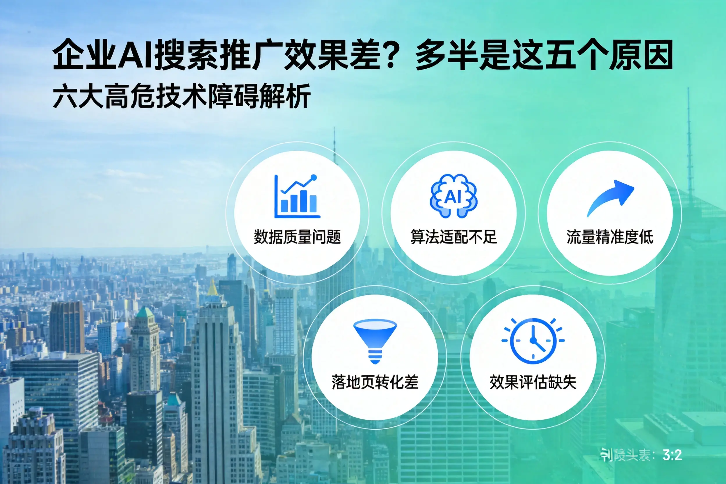 富县企业AI搜索推广效果差？多半是这五个原因